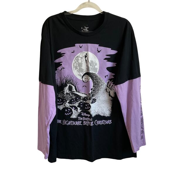 Tim Burton’s The Nightmare Before Christmas Unisex Graphic Tee - Size 2X - Picture 1 of 6